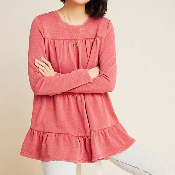Anthropologie Tops - Anthropologie Lena Tiered Babydoll Top